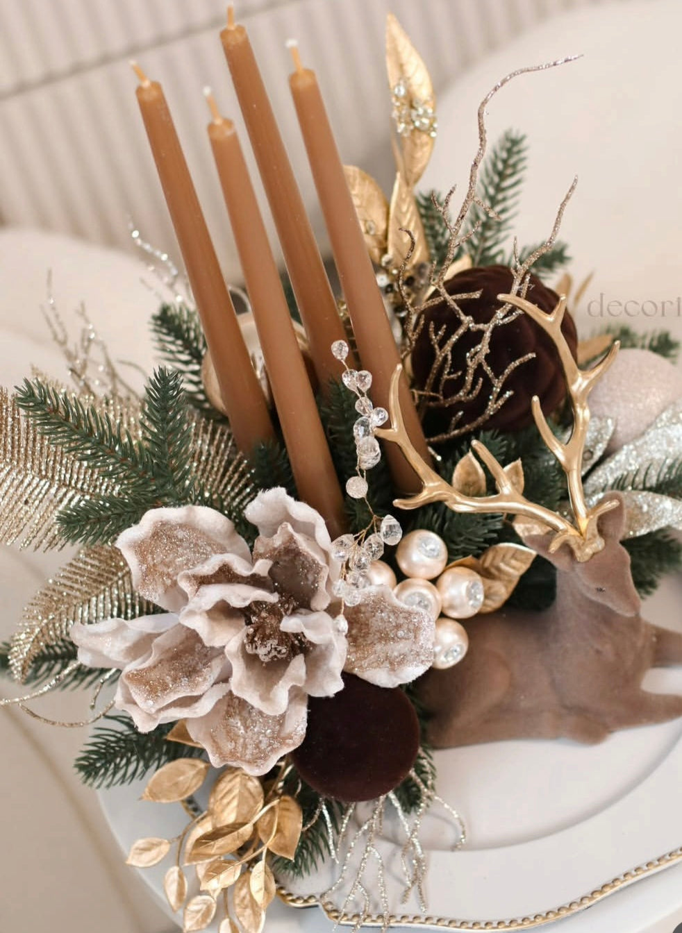 Centro de Mesa Luxury Stag