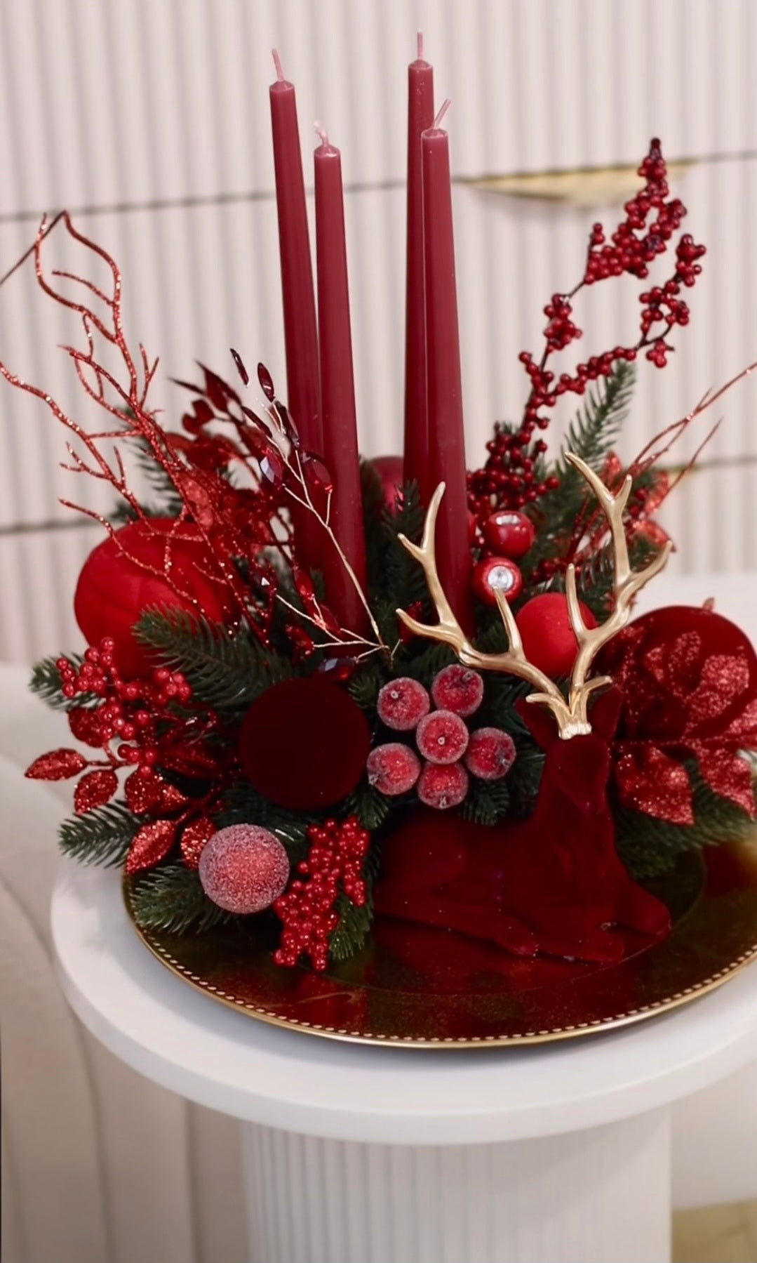 Centro de Mesa Luxury Stag