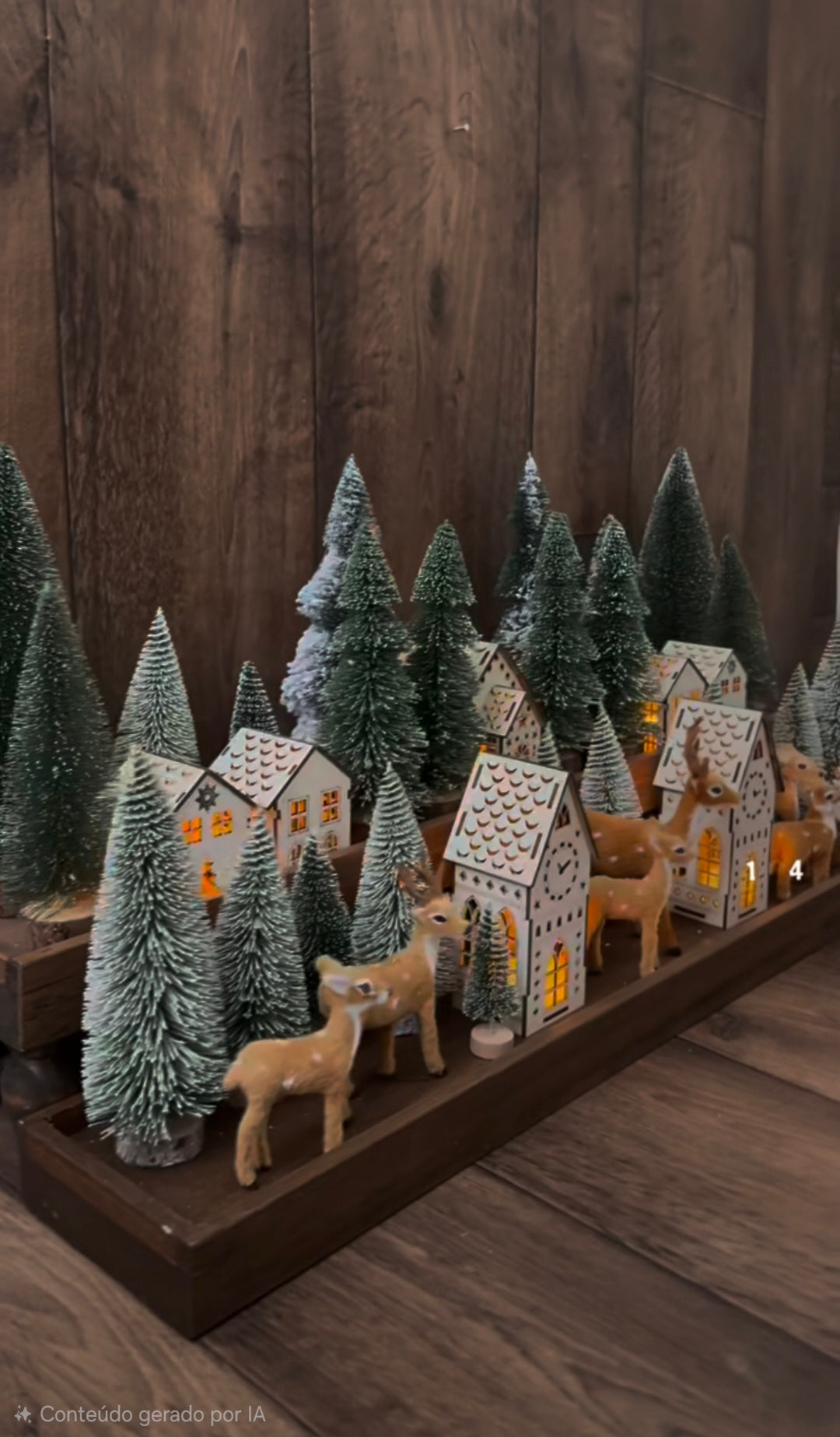 Aldeias de Natal Minimalistas